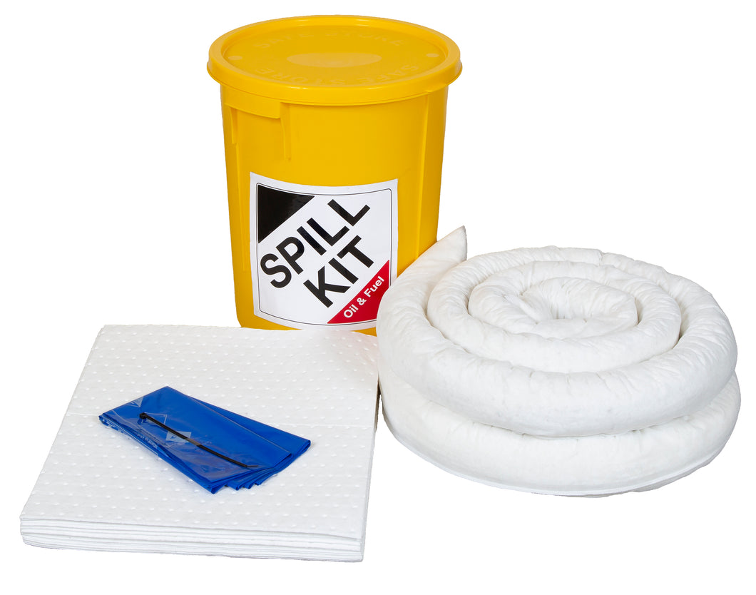 30L Oil & Fuel Spill Kit - Drum