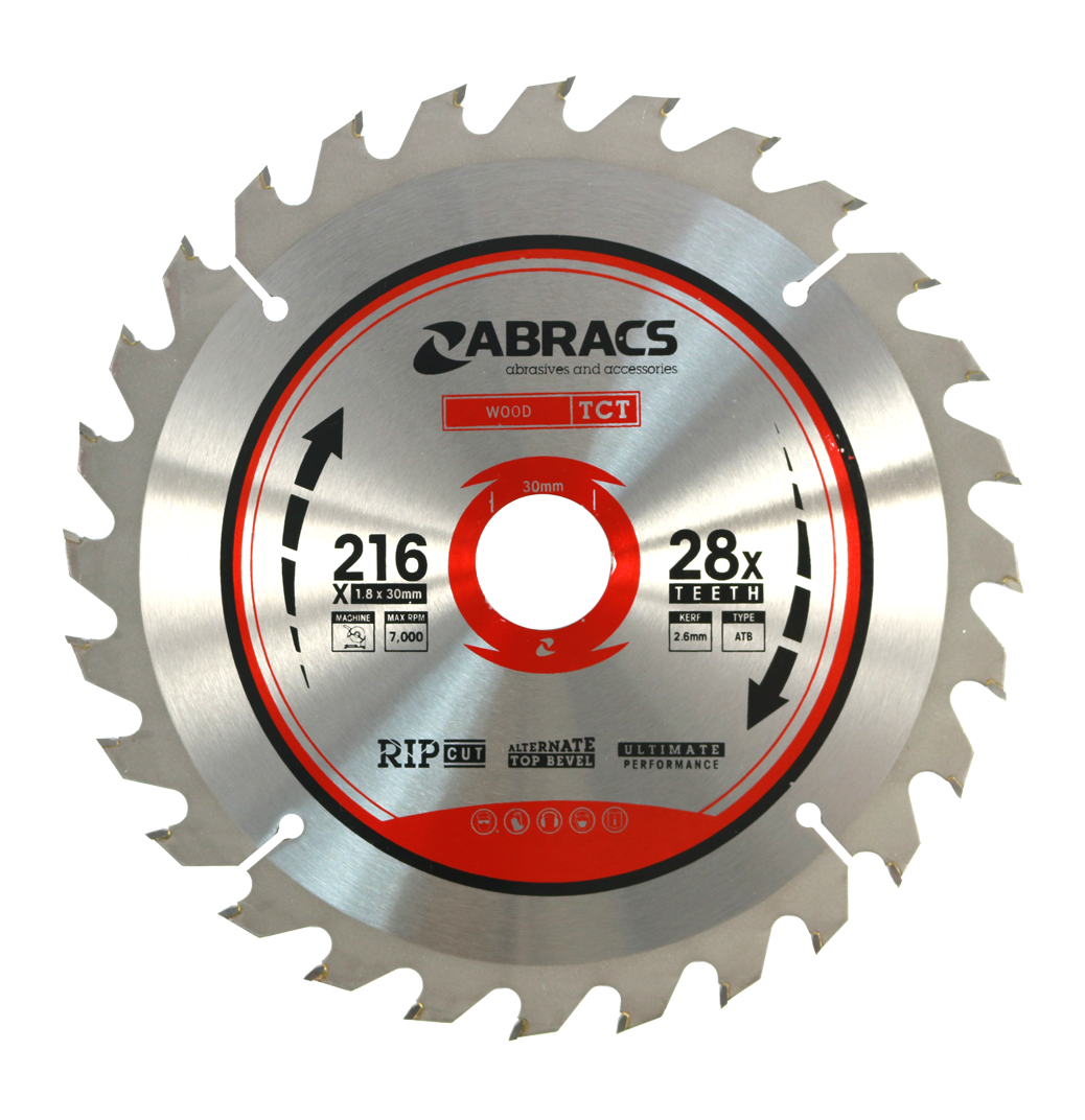 Abracs 216 x 1.8 x 30mm TCT Blade