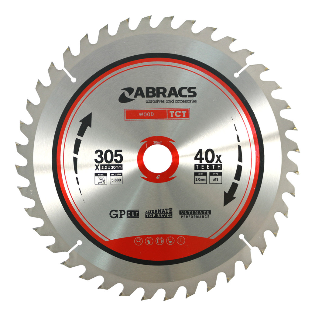 Abracs 305 x 2.2 x 30mm TCT Blade